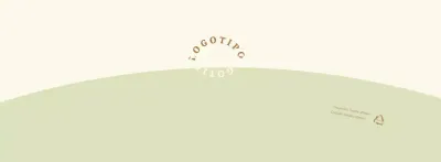 Letra redonda verde amarilla