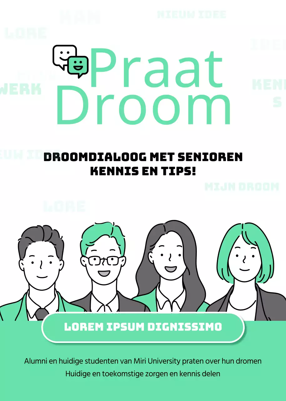 Promoot uw mentorprogramma in mintinten