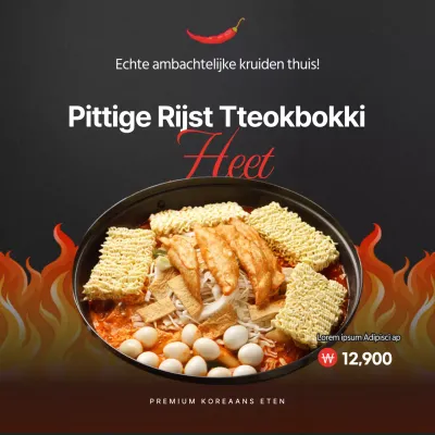 Maak kennis met de Black and Red Spicy Ramen Maaltijdkit