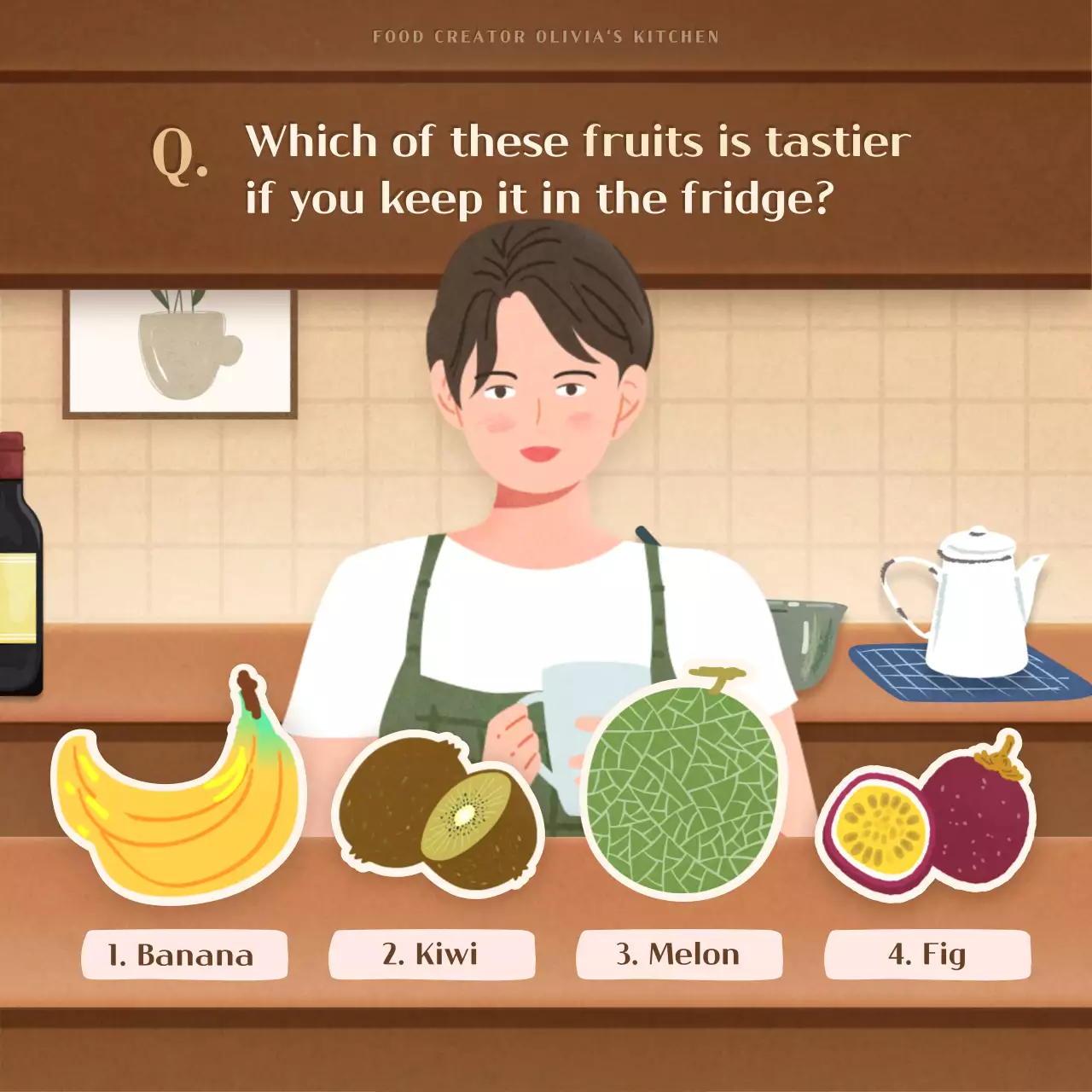 Brown Traditional Food Guide Instagram Carousel