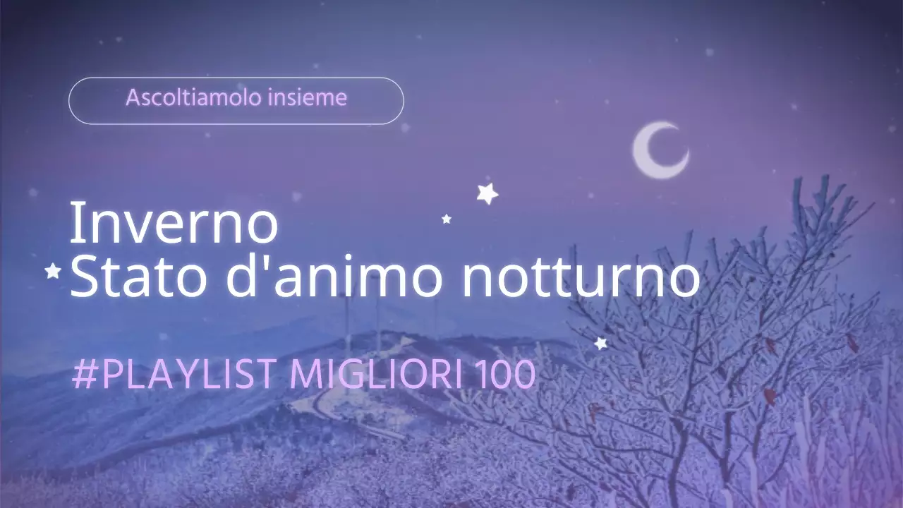 Immagine in miniatura del neon Winter Night Music