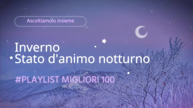 Immagine in miniatura del neon Winter Night Music