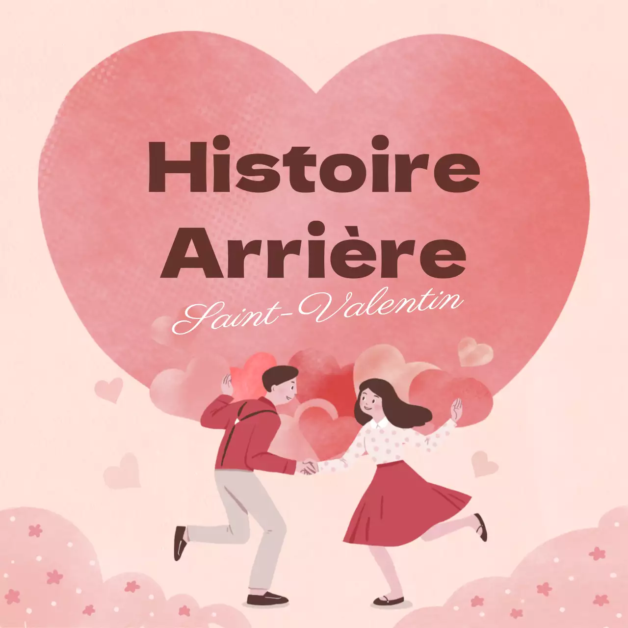 Thème de la Saint-Valentin avec tonalité rose, concept de dessin à la main mignon et chaleureux