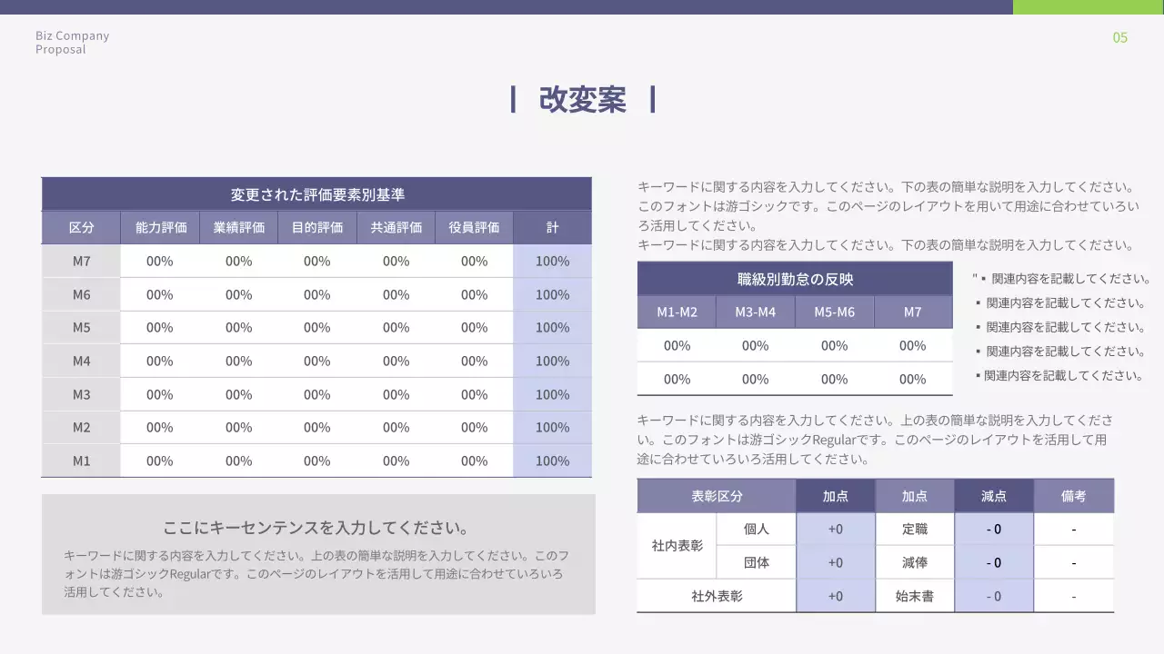 白 シンプル 企画書 提案書 プレゼンテーション