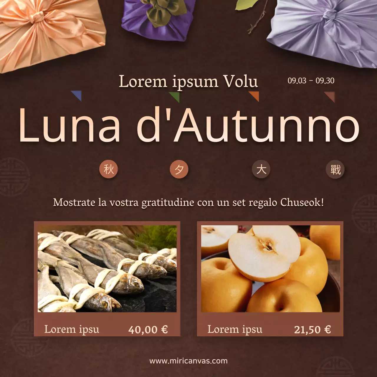 Concorso di regali Chuseok