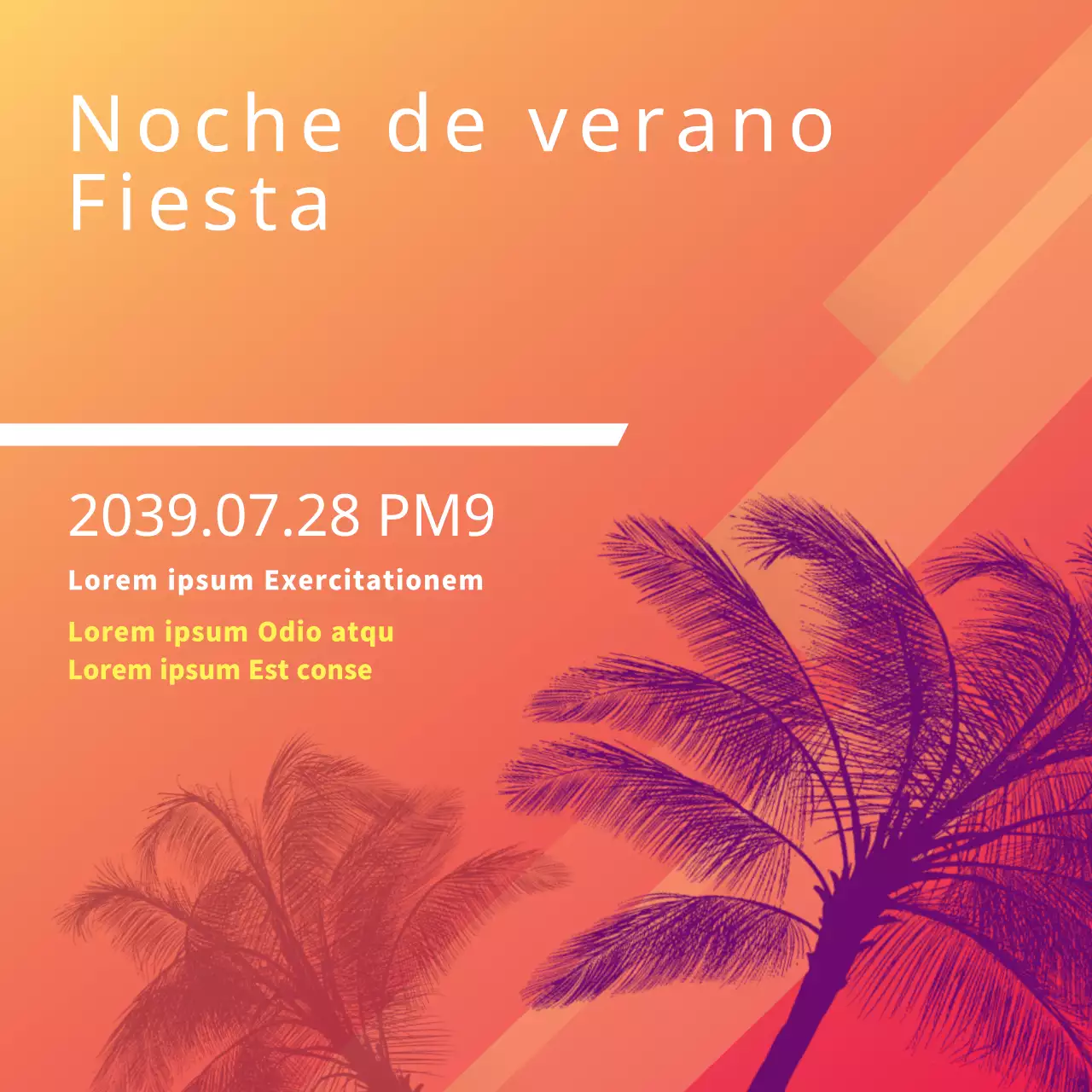 fiesta de verano