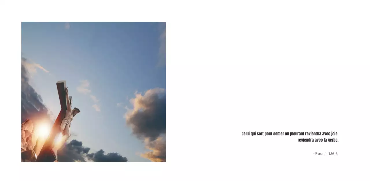 Calendrier avec des images édifiantes de l'église