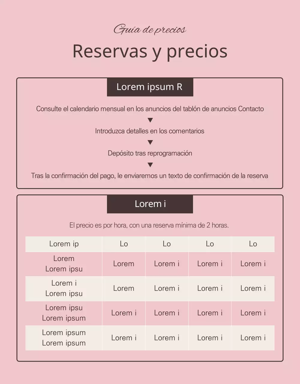 Un autoestudio tranquilizador en rosa y marfil