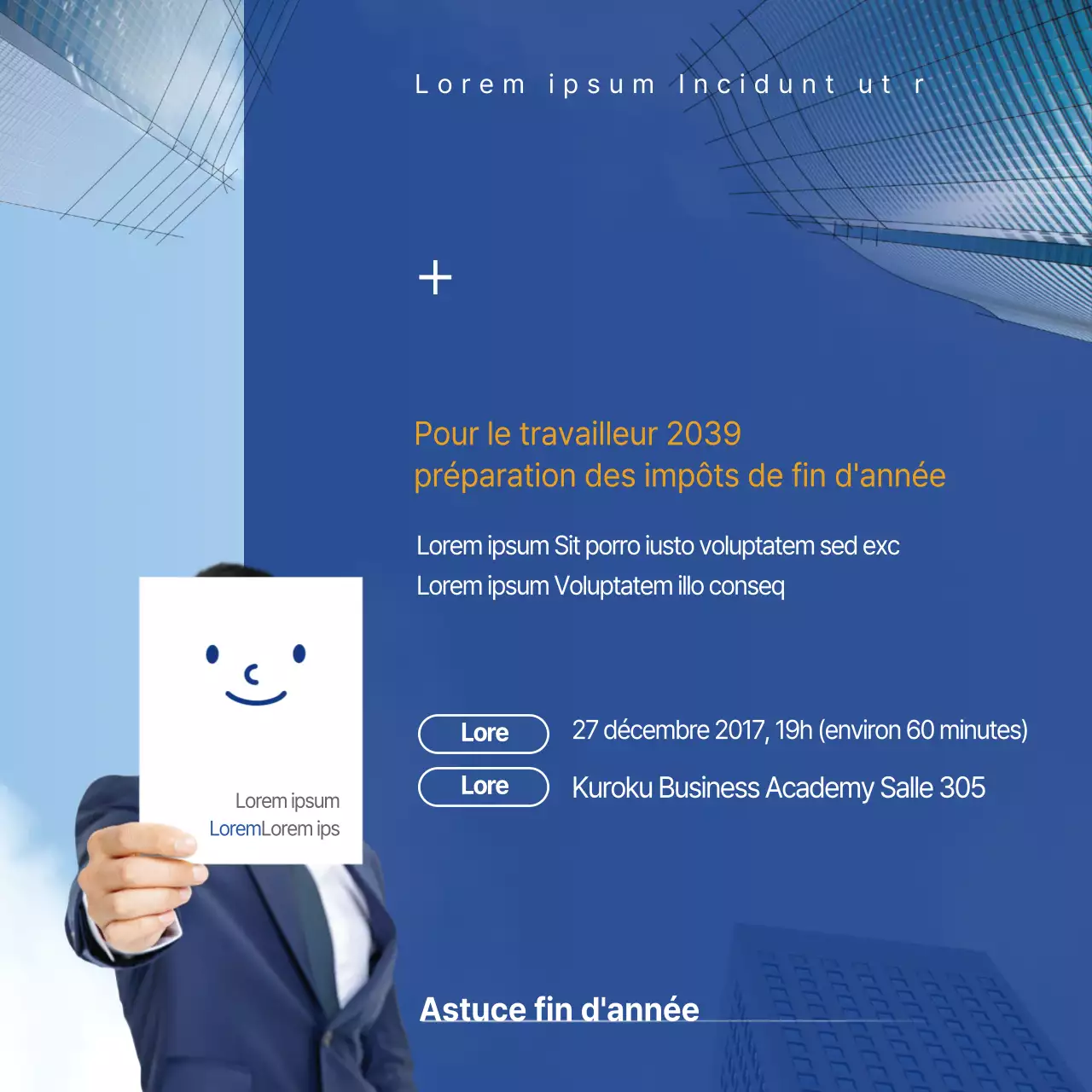 Rapprochement spécial de fin d'année