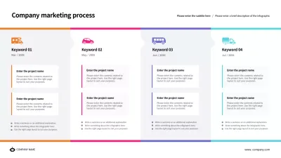 Colorful Modern Marketing Plan Infographic
