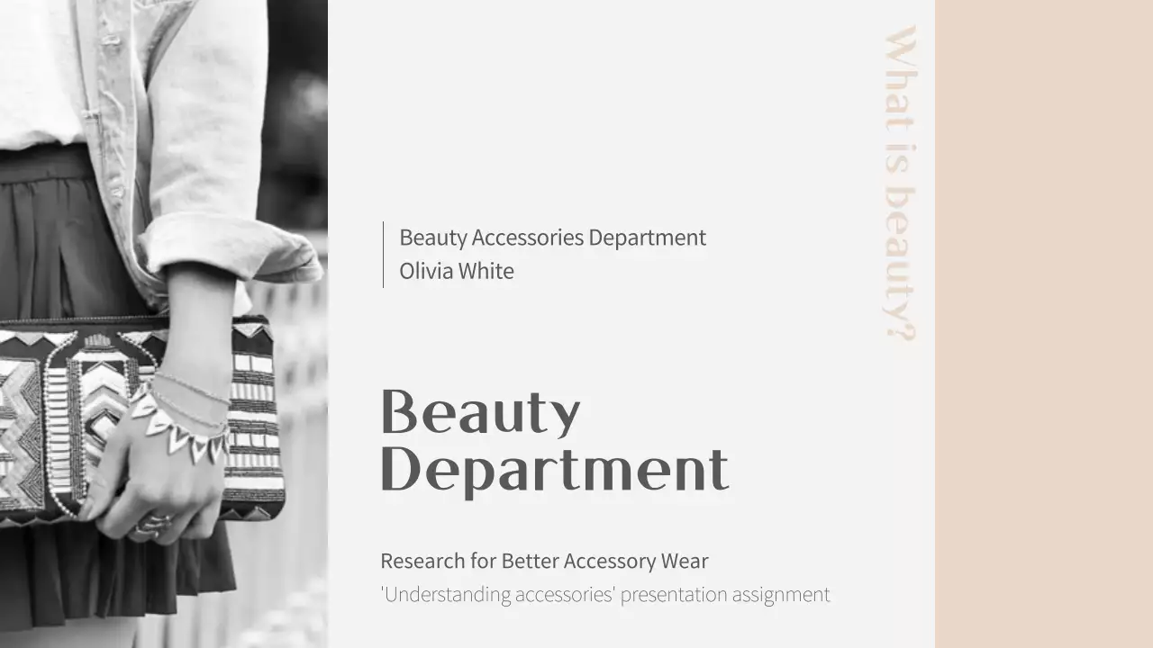 Design for school presentations