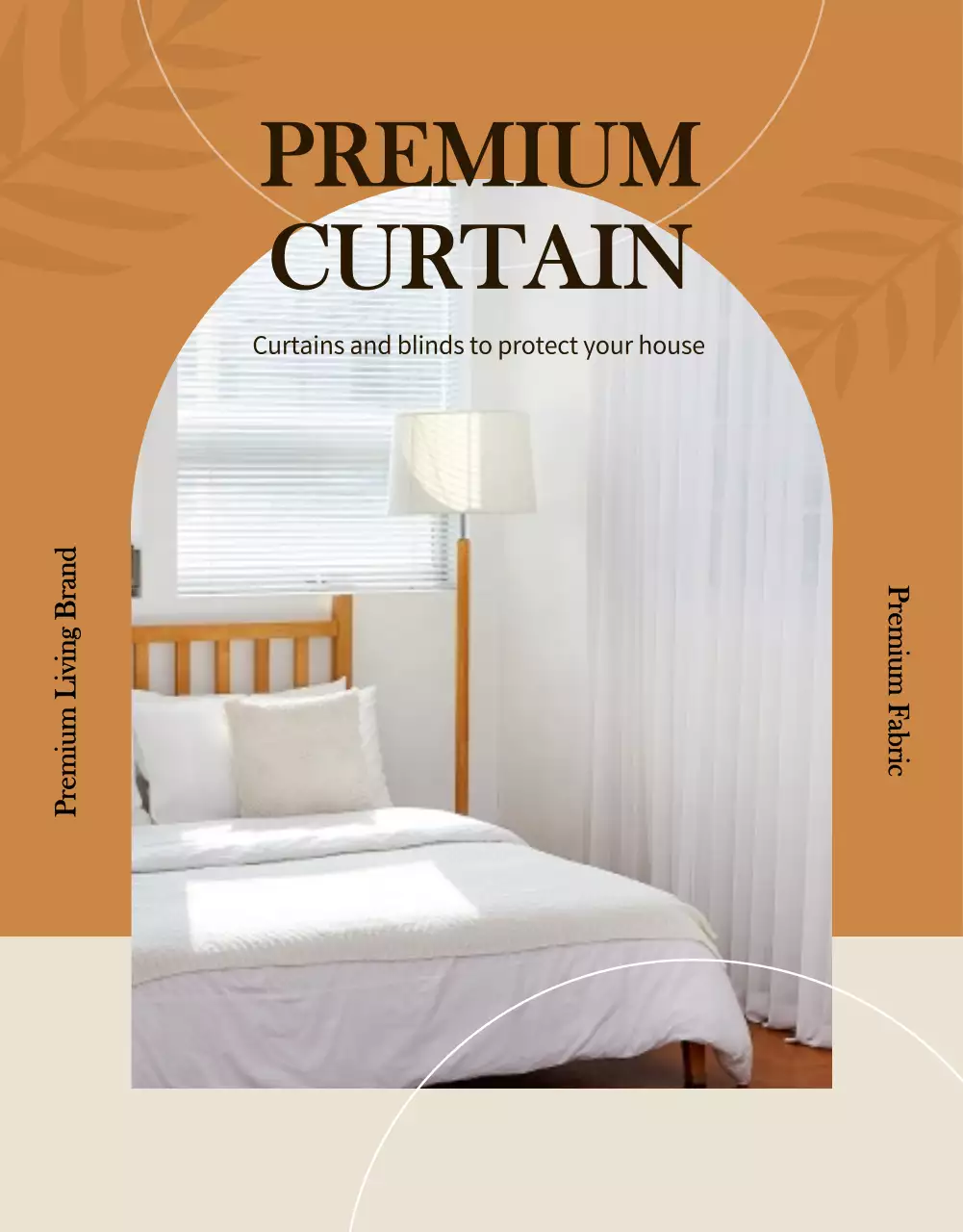 Beige Modern Home Promotion Poster