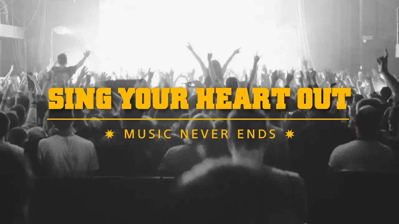 Black Retro Music Promotion YouTube Thumbnail