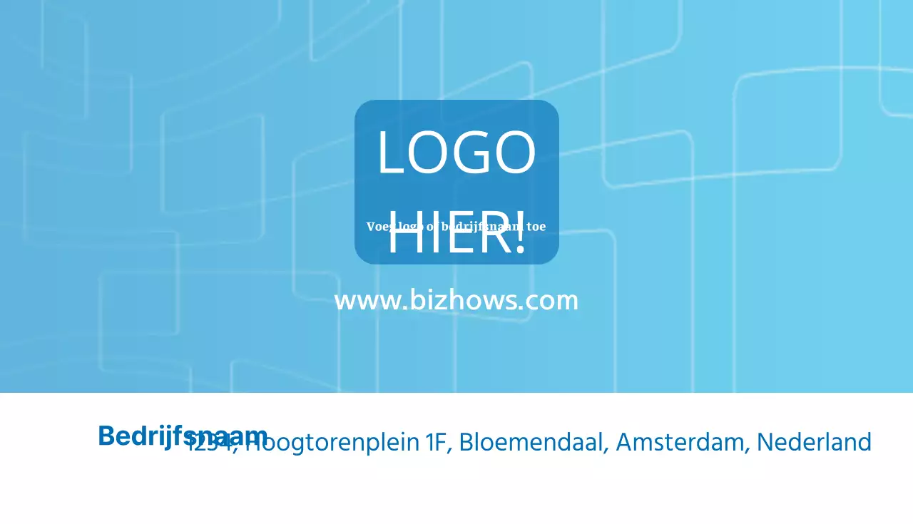 Zakelijke visitekaartjes