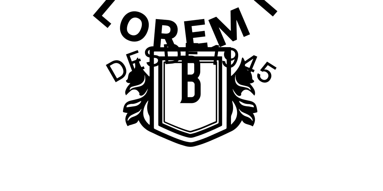 Una sencilla promoción escolar con un símbolo universitario negro