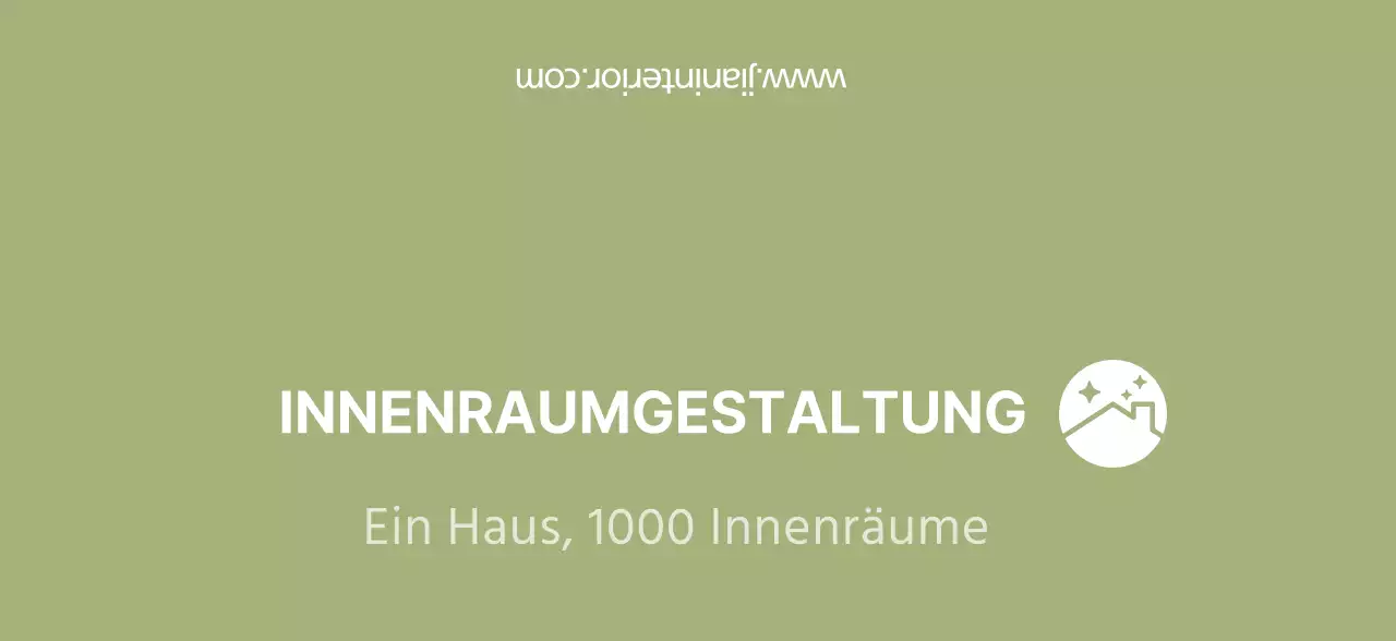 Einfaches Logo-Konzept für Innenräume in Chartreuse