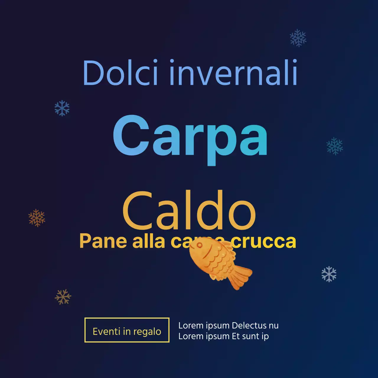 Regali invernali in palio