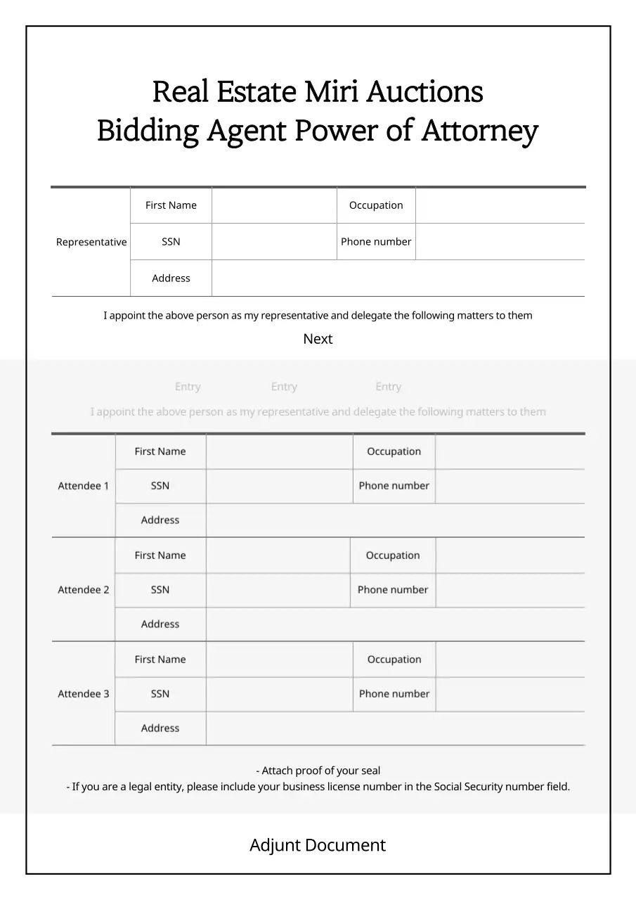 Black Professional Real Estate Document