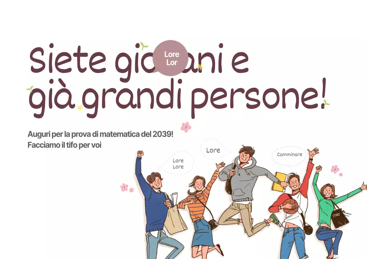 Auguri a tutta la scuola