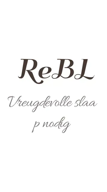 Revolve-ontwerp met eenvoudige tekst