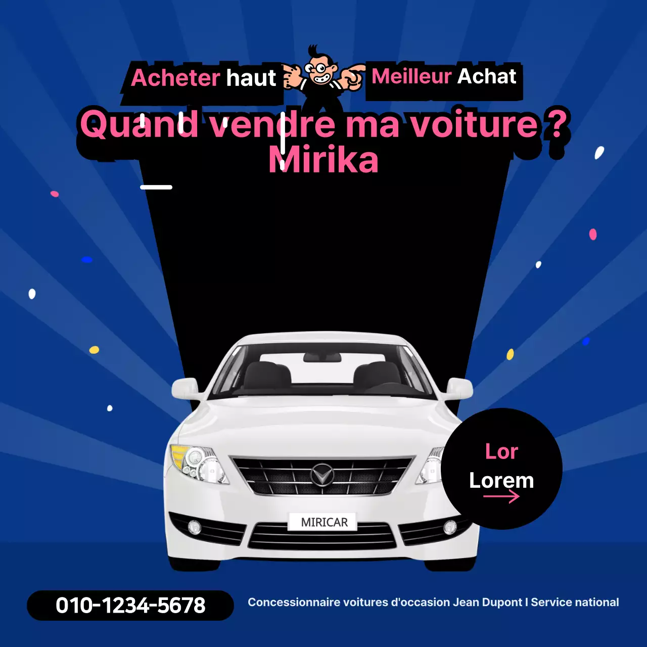 Vendre une voiture d'occasion