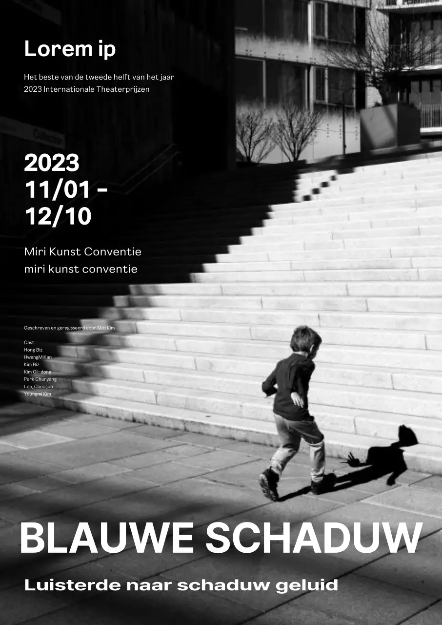 Theatervoorstellingen in de herfst promoten met een moderne twist