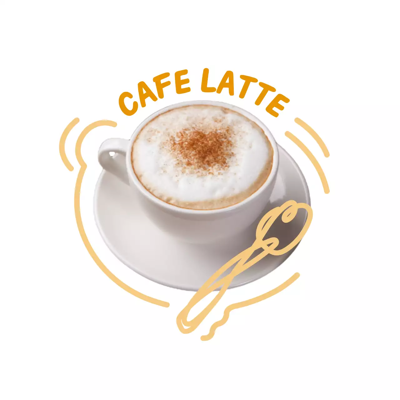 Khái niệm minh họa doodle tươi sáng và đầy màu sắc cho thông tin và quảng cáo món tráng miệng 