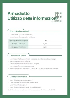 Il design verde e pulito del caffè studio