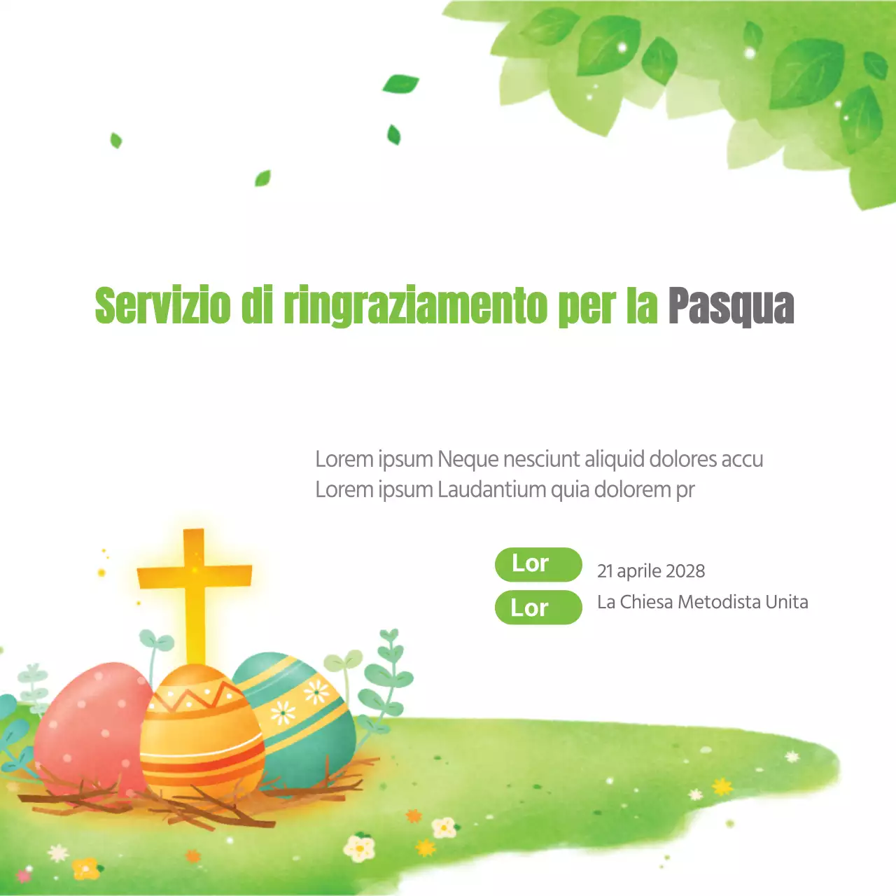 Chiesa, Pasqua