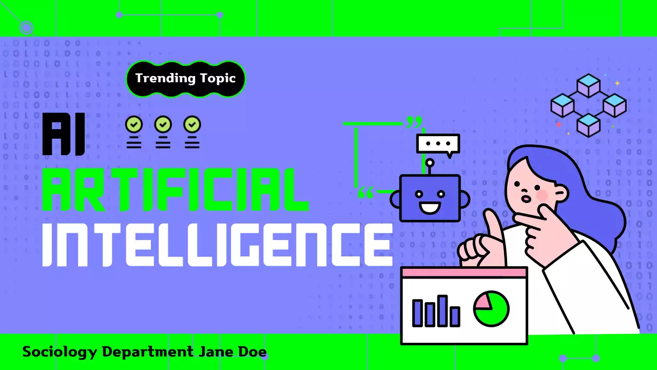 Green Minimal Ai 코스 프레젠테이션