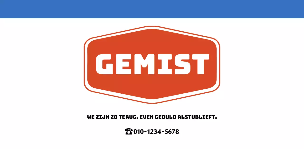 Retro concept nostalgiekalender in rood en blauw