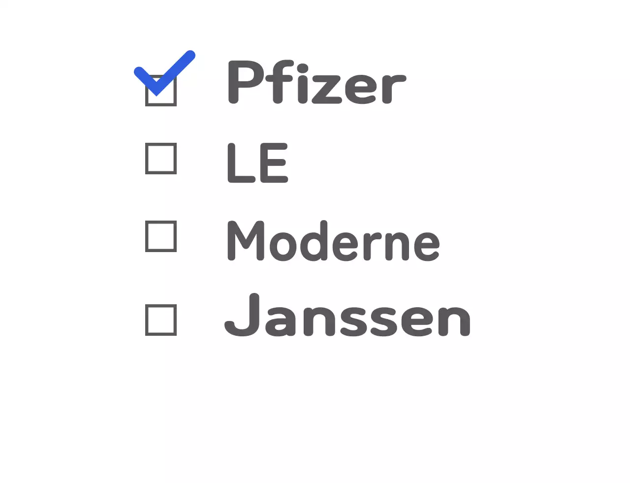 T-shirt bleu de vaccination