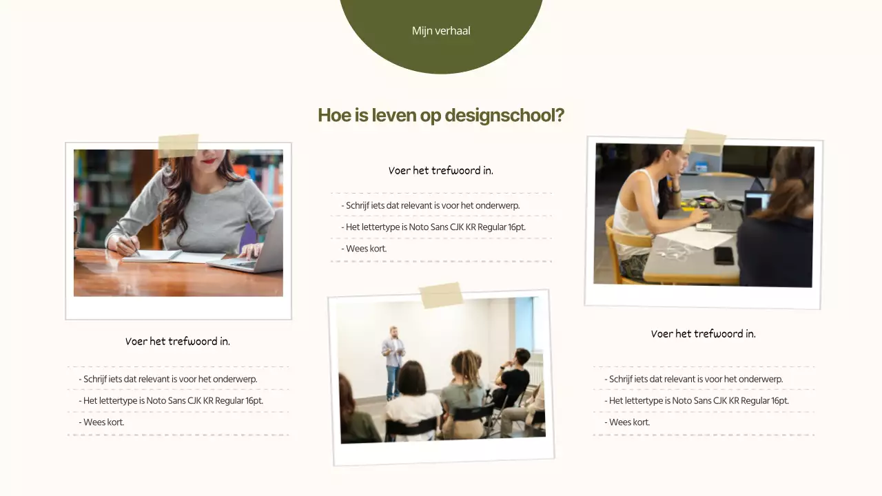 Een speciale lezing over pastel, gebogen patronen in carrièrepaden