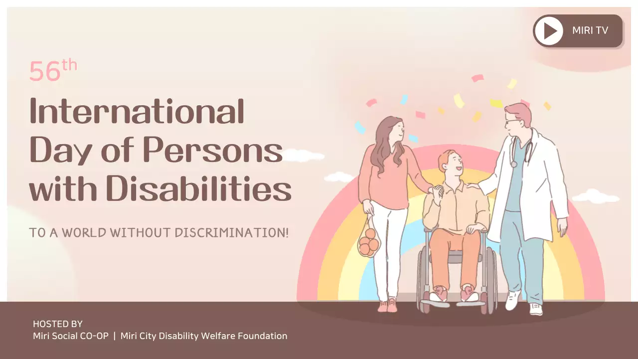 pink handicapped day publicity