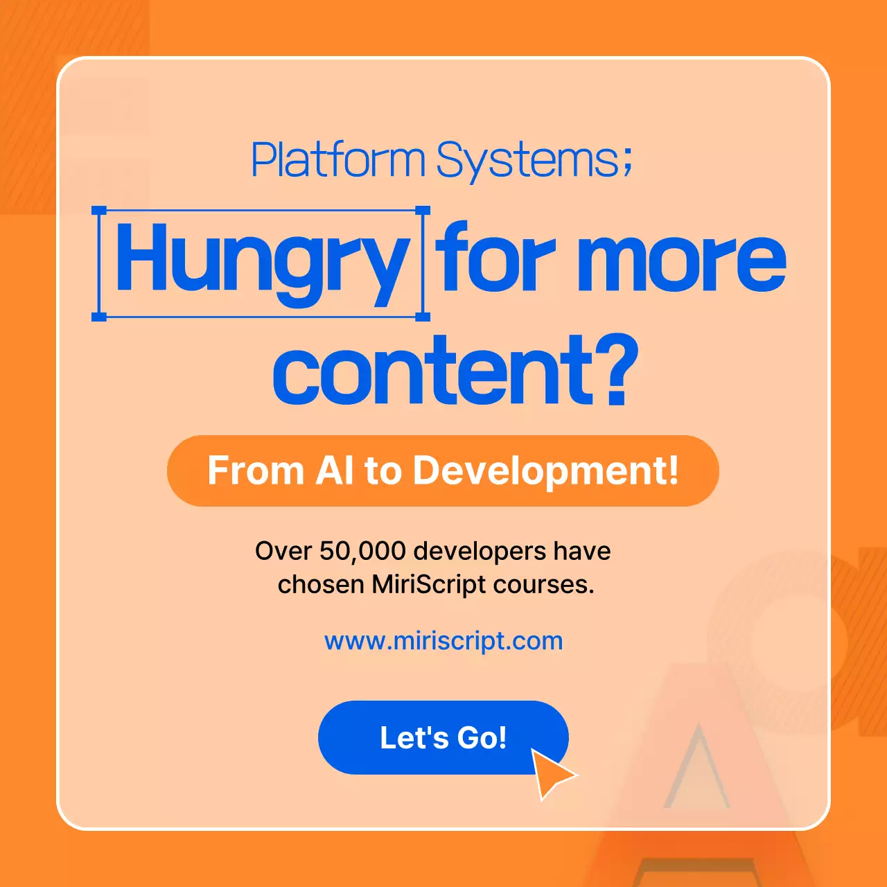 A guide to the recommendation algorithm in a simple blue color