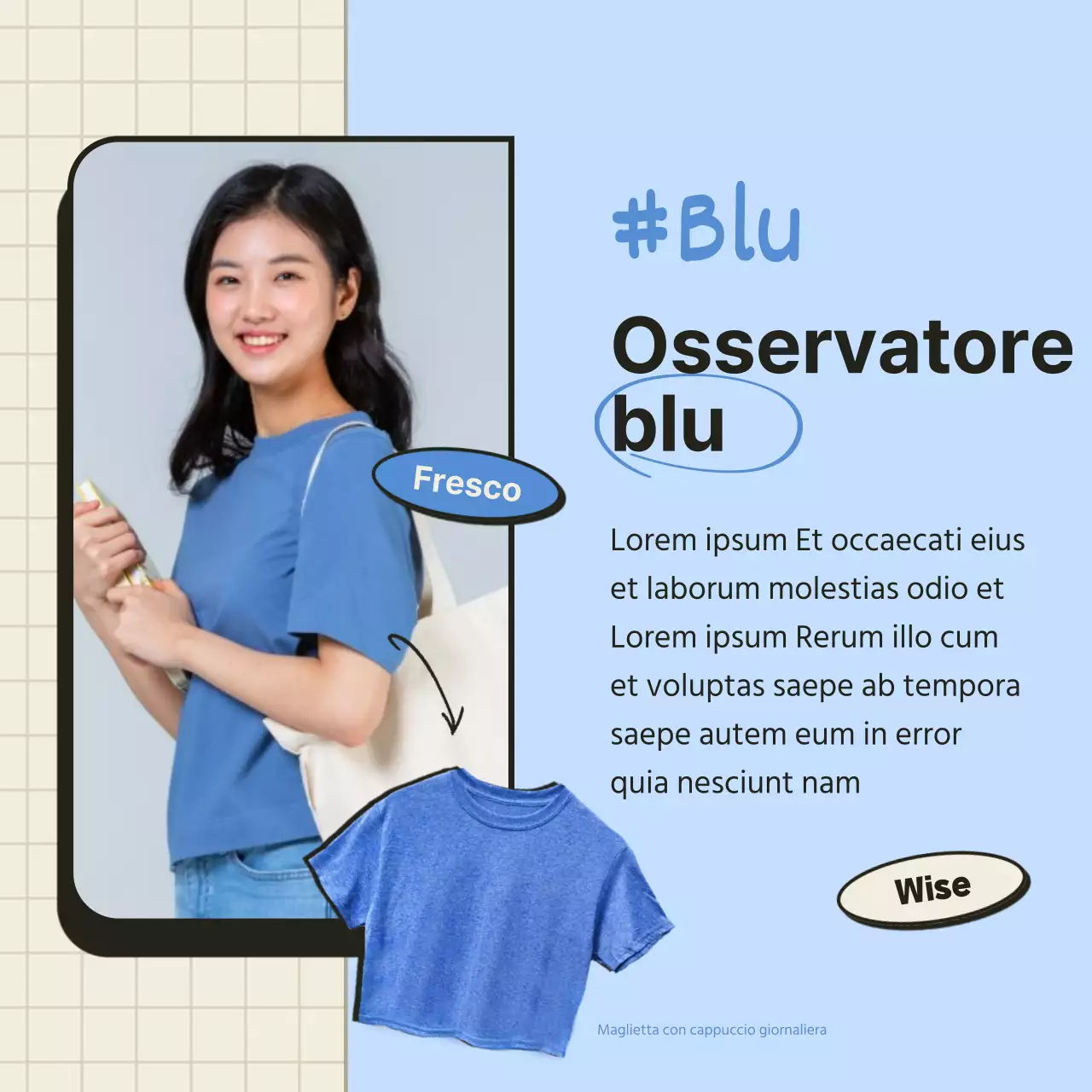 Il test psicologico dei colori delle magliette arancioni e beige