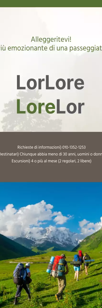 Reclutamento di nuovi membri della Società di Alpinismo Biz