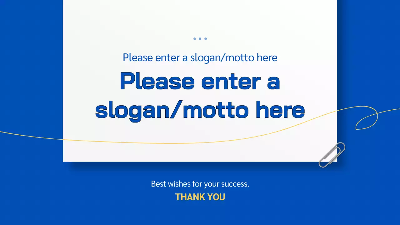 Bài thuyết trình về công việc hiện đại màu xanh