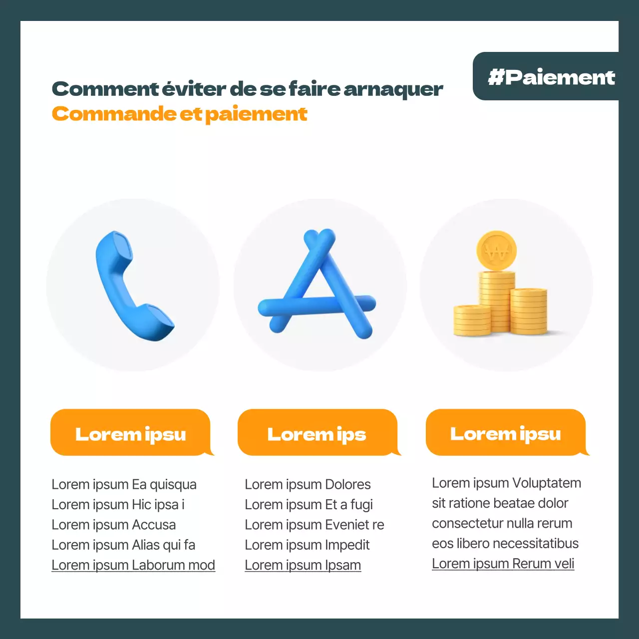 Comment éviter d'être victime d'escroqueries au travail à domicile à l'étranger dans les CardNews vertes et orange