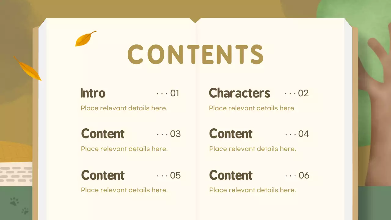 The Golden and Green Fairy Tale Lesson