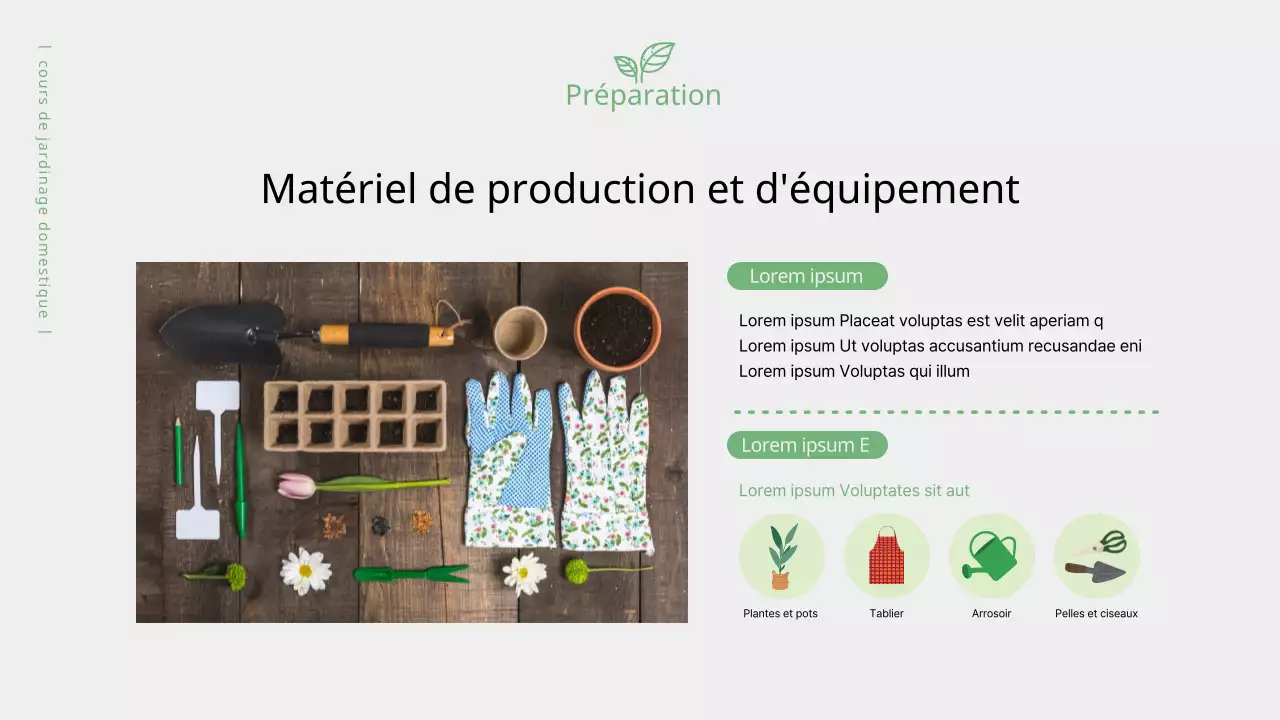 Vert olive, proposition de classe chaude (présentation)