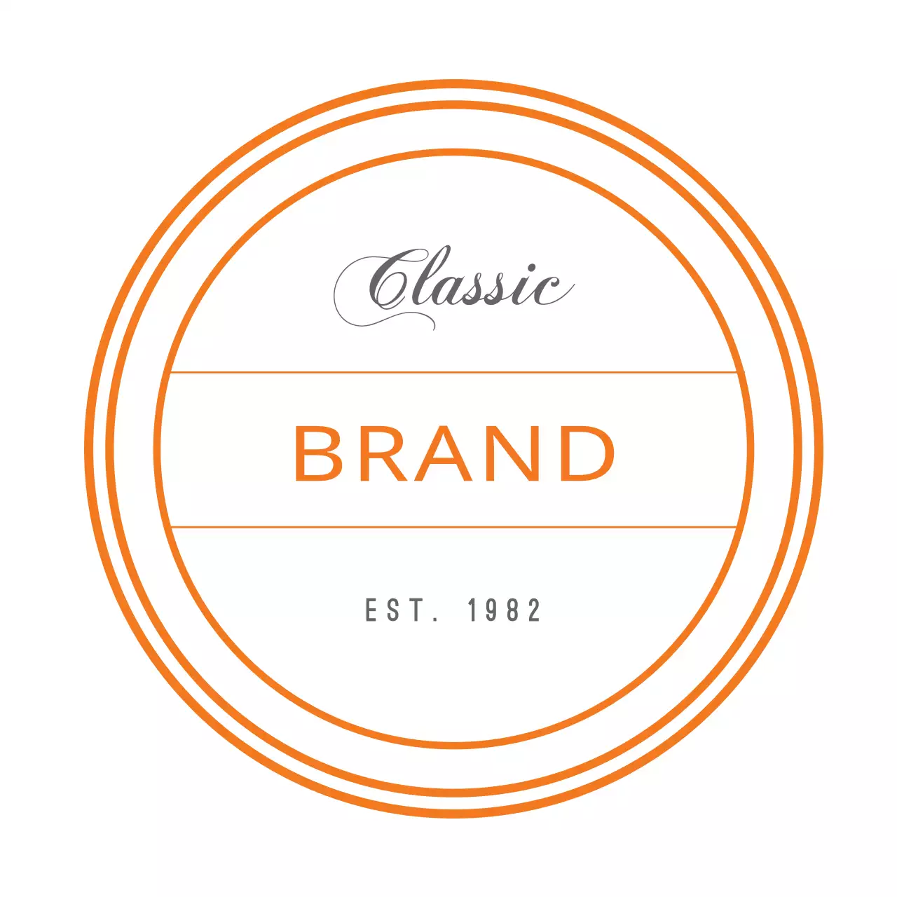 Orange Classic Brand Logo