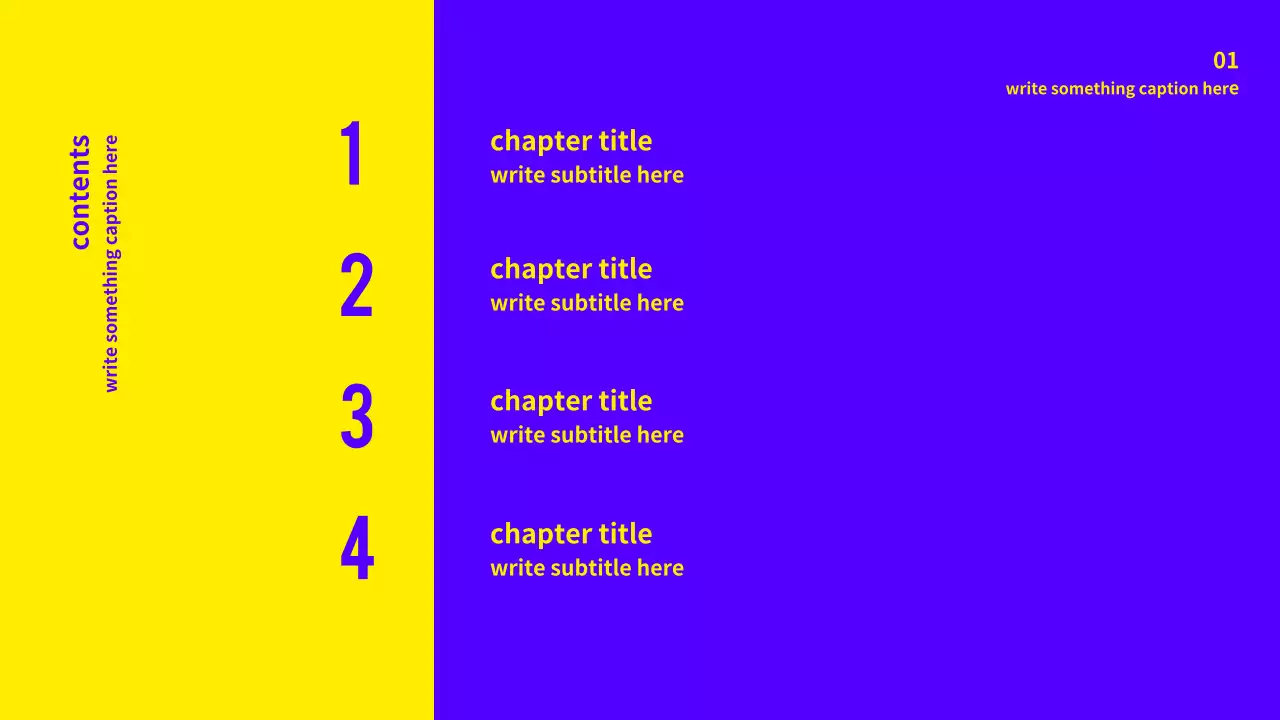 青 モダン ポートフォリオ プレゼンテーション