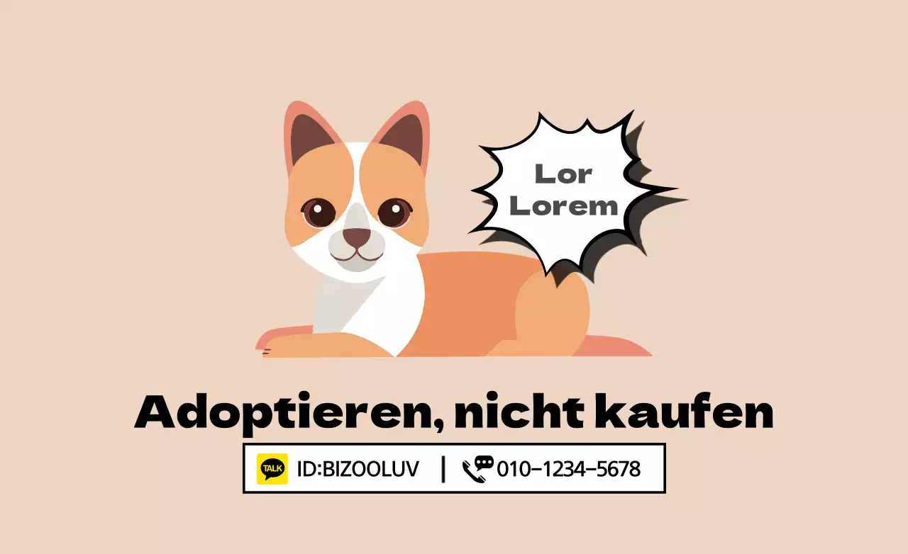 Adoptieren, nicht kaufen