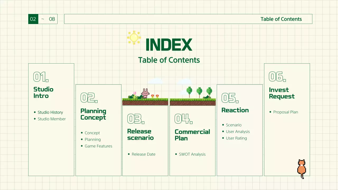 Green Retro Game Pitch Presentation