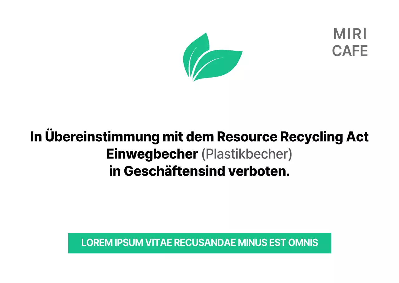 Grüne Kaffeehausbeschilderung Acrylständer für Cafés