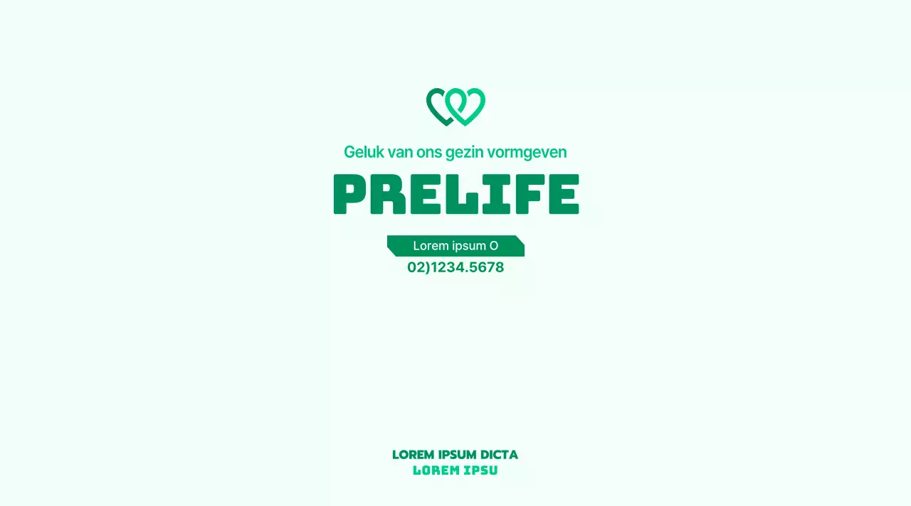 Strak ontworpen stickeretiketten voor flessenwater in verband met verzekeringspromotie