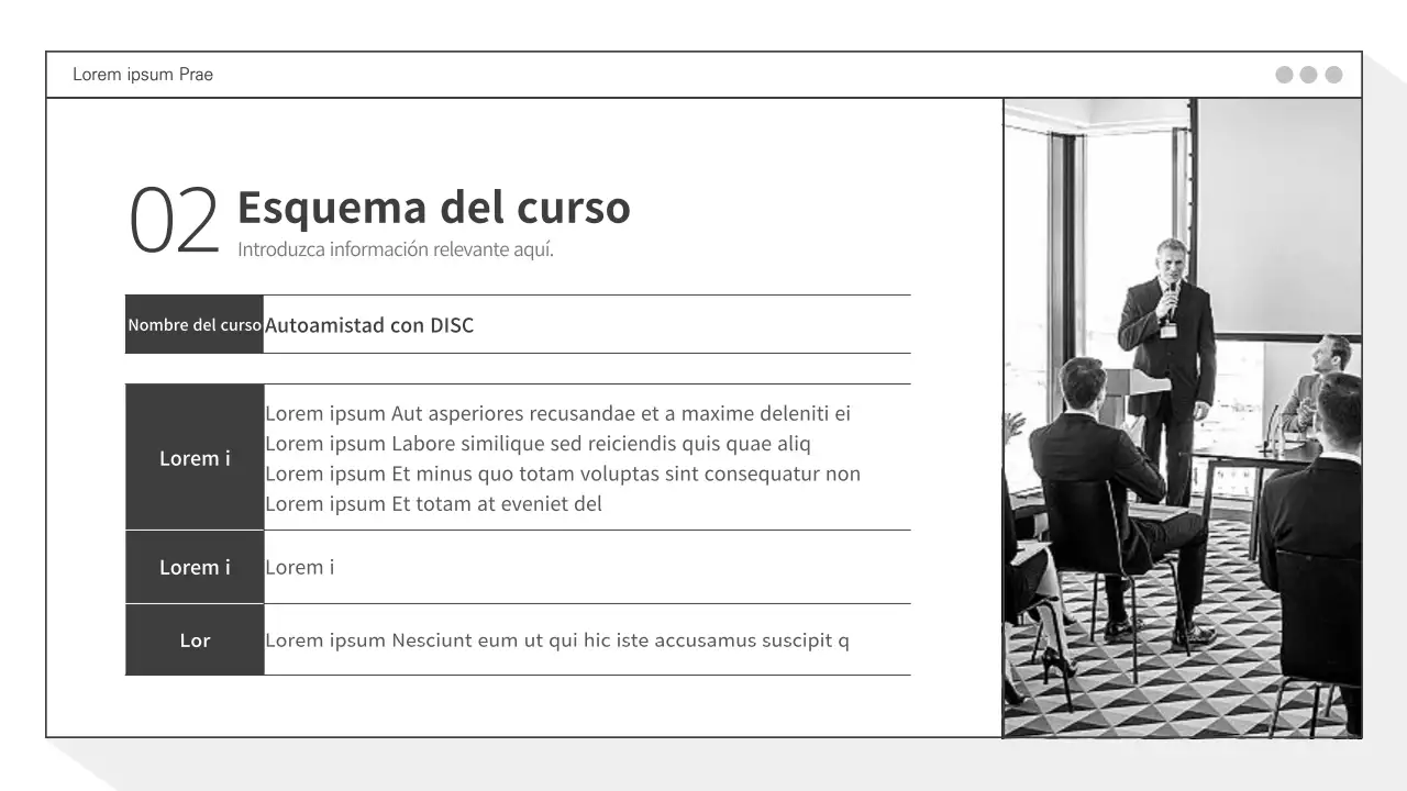 Propuesta de programa de formación a medida para empresas PPT by Grayton