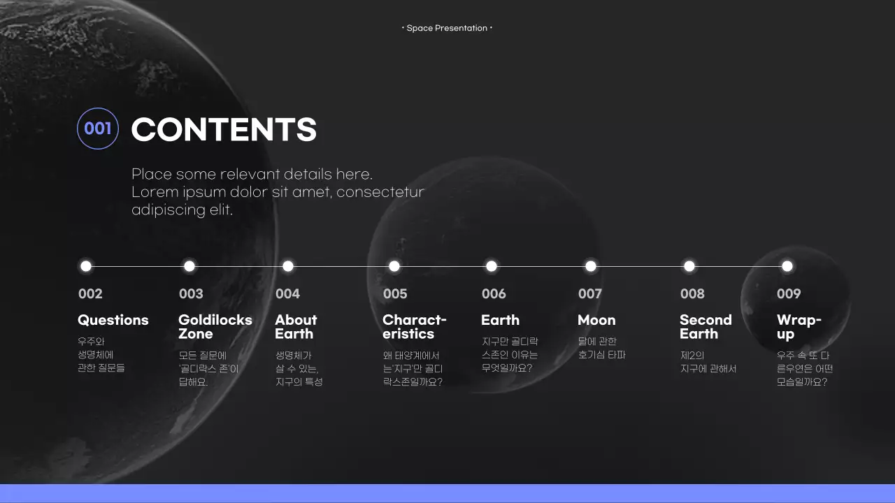 Apresentando um universo emocionalmente limpo em preto e roxo