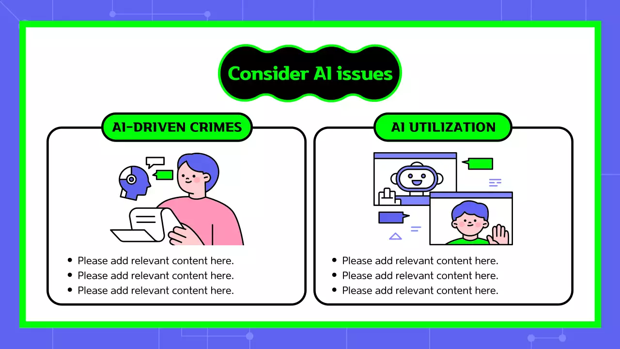 Green Minimal Ai 코스 프레젠테이션